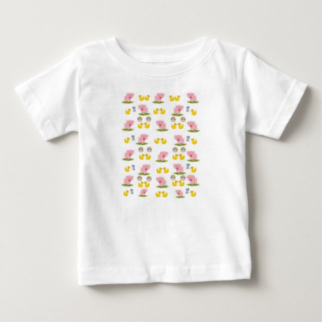 T-shirt Pour Bébé T-shirt bébé canard (Devant)