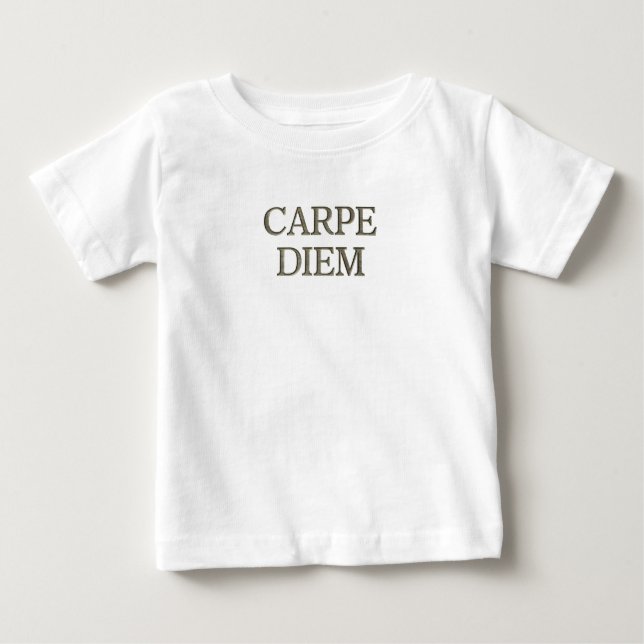 T-shirt Pour Bébé T-shirt bébé Carpe Diem (Devant)