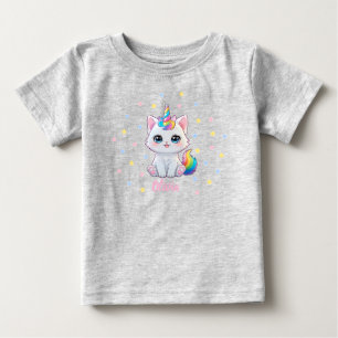 T-shirt Pour Bébé T-shirt bébé Caticorn Mignon Kawaii