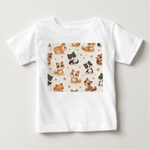 T-shirt Pour Bébé t-shirt bébé chien