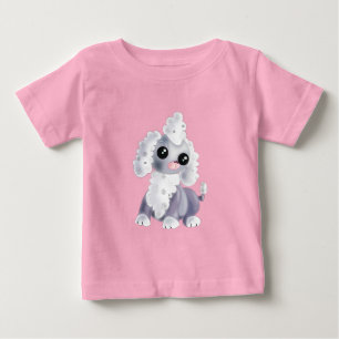 T-shirt Pour Bébé T-shirt bébé chien animal mignon