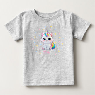 T-shirt Pour Bébé T-shirt bébé Clicorne Mignon Kawaii