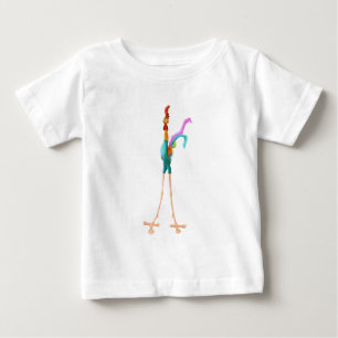 T-shirt Pour Bébé T-shirt bébé coq drôle