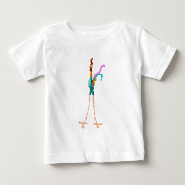 T-shirt Pour Bébé T-shirt bébé coq drôle (Devant)