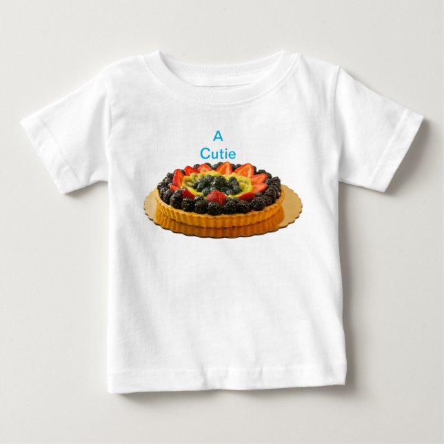 T-shirt Pour Bébé T-shirt bébé cutiepie (Devant)