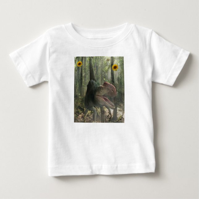 T-shirt Pour Bébé T-shirt bébé Dinosaur (Devant)