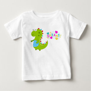 T-shirt Pour Bébé T-shirt bébé Dinosaure Dreamy