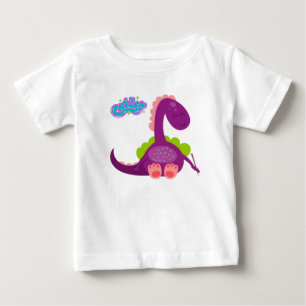 T-shirt Pour Bébé T-shirt bébé dinosaure mignon