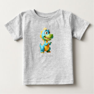 T-shirt Pour Bébé T-shirt bébé dinosaure mignon