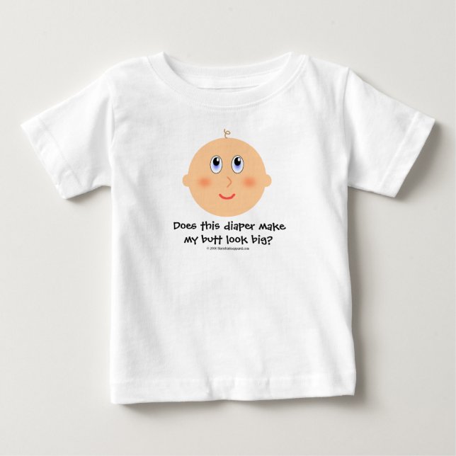 T-shirt Pour Bébé T-shirt Bébé drôle (Devant)