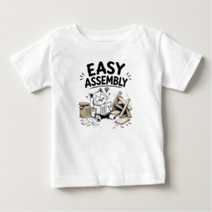 T-shirt Pour Bébé T-shirt bébé drôle assemblage facile - Papa et béb