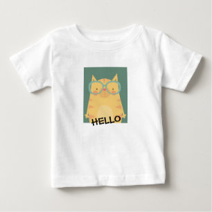 T-shirt Pour Bébé T-shirt bébé fille et enfants - BONJOUR