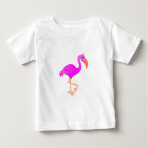 T-shirt Pour Bébé T-shirt bébé Flamant rose rose