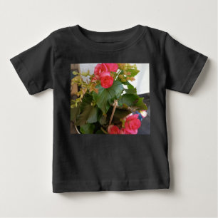 T-shirt Pour Bébé T-Shirt Bébé Fleurs de Printemps Colorées