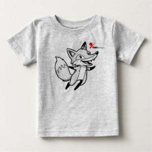 T-shirt Pour Bébé T-shirt bébé Fox Woodland