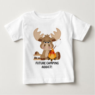 T-shirt Pour Bébé T-shirt bébé garçon accroc au camping