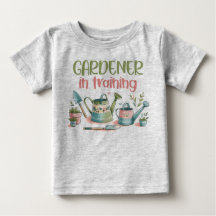T-shirt bébé - Gardener en formation