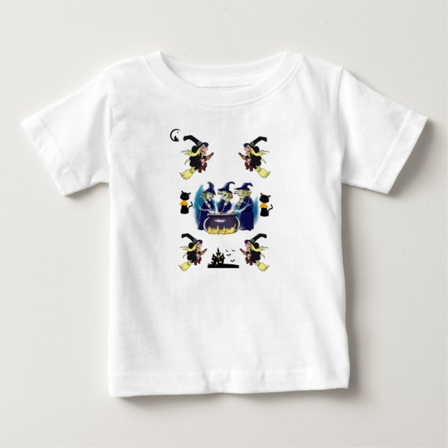 T-shirt Pour Bébé T-shirt bébé Halloween (Devant)