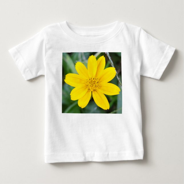 T-shirt Pour Bébé T-shirt bébé jaune soleil (Devant)