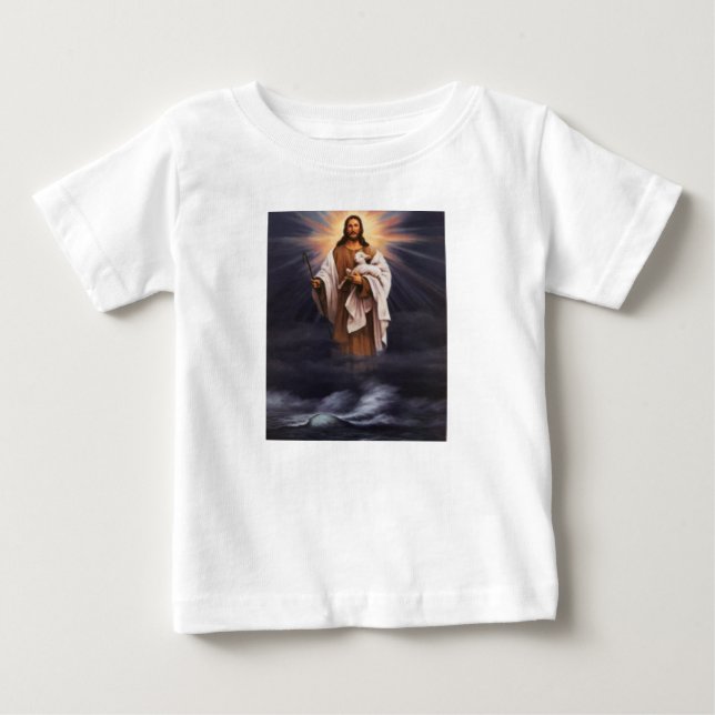 T-shirt Pour Bébé T-shirt bébé Jésus (Devant)