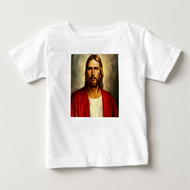 T-shirt Pour Bébé T-shirt bébé Jésus (Devant)
