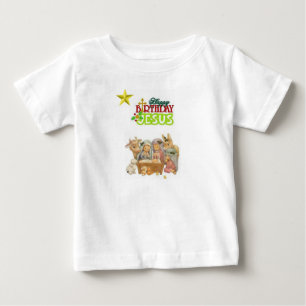 T-shirt Pour Bébé T-shirt bébé Jésus