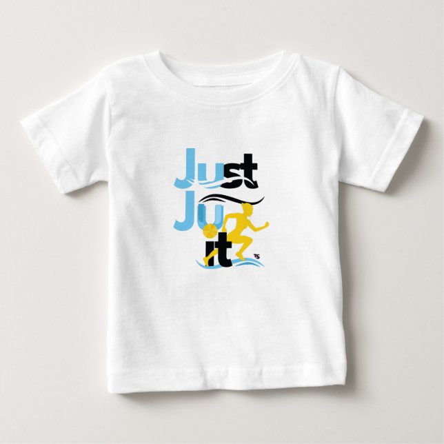 T-shirt Pour Bébé T-shirt bébé "Just Ju It" (Devant)