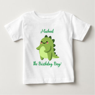 T-shirt Pour Bébé T-shirt bébé Kawaii Dinosaur personnalisé