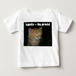T-shirt Pour Bébé T-shirt bébé Kitty "MIND = BLOWN"