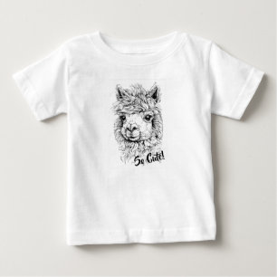 T-shirt Pour Bébé T-shirt bébé - Lama - Tellement mignon !