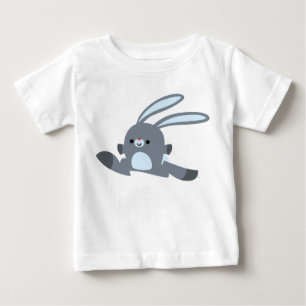 T-shirt Pour Bébé T-shirt bébé lapin dessin animé mignon qui court