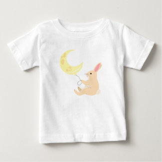 T-shirt Pour Bébé T-shirt bébé lapin et lune