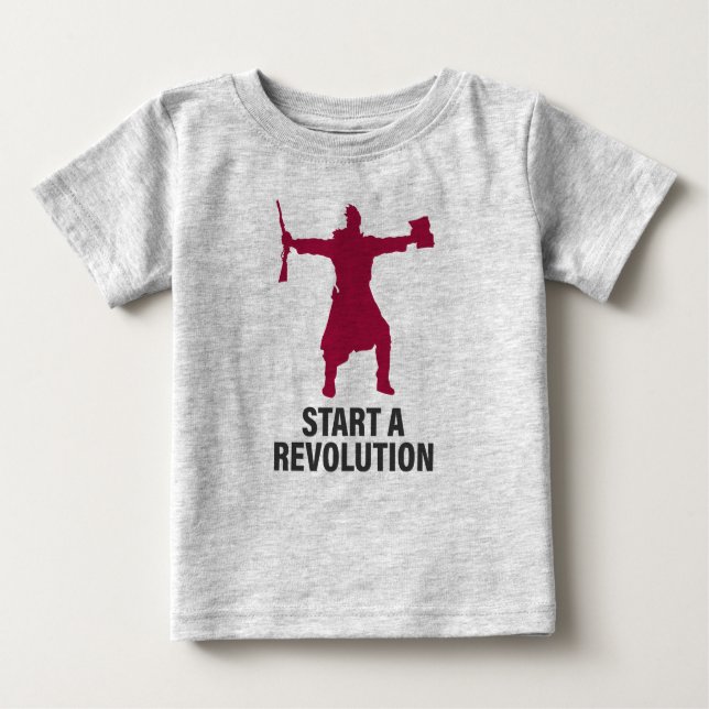 T-shirt Pour Bébé T-shirt bébé Lawrence Times Revolution (Devant)