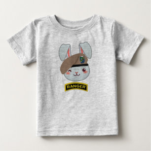 T-shirt Pour Bébé T-shirt bébé "Le lapin du petit Ranger de papa"