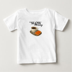 T-shirt Pour Bébé T-Shirt Bébé le Matin Lent