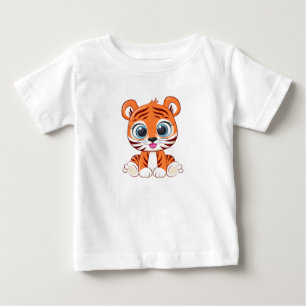 T-shirt Pour Bébé T-shirt bébé Lion mignon