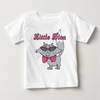 T-shirt Pour Bébé T-shirt bébé Little Diva/tout-petit