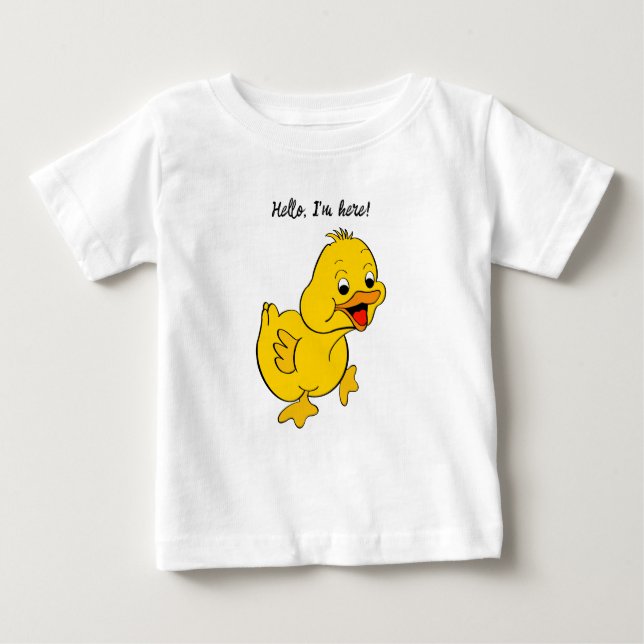 T-shirt Pour Bébé T-shirt bébé "Little Duck" (Devant)