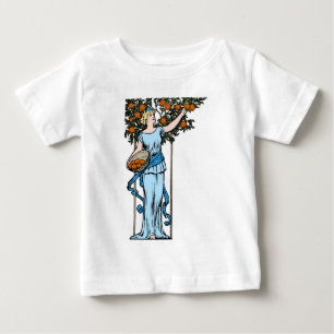 T-shirt Pour Bébé T-shirt Bébé Maiden Orange