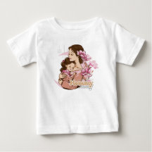 T-shirt bébé maman