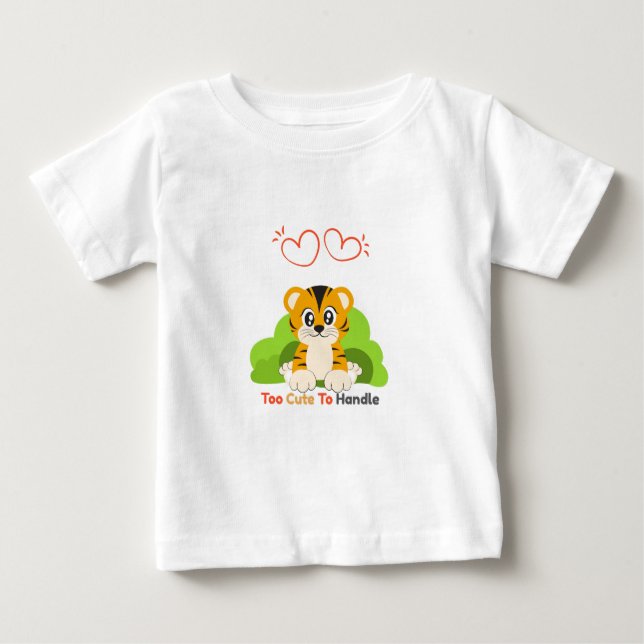 T-shirt Pour Bébé T shirt bébé mignon (Devant)