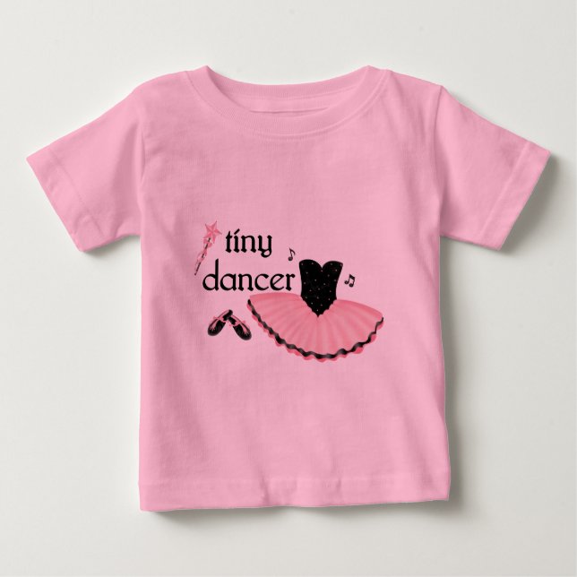 T-shirt Pour Bébé T-shirt bébé minuscule danseur (Devant)