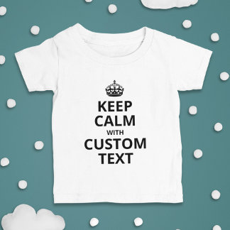 T-shirt Pour Bébé T-shirt bébé modèle de citation personnalisée « Ke