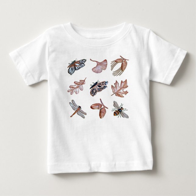T-shirt Pour Bébé T-shirt bébé nature (Devant)