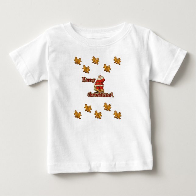 T-shirt Pour Bébé T-shirt bébé Noël (Devant)