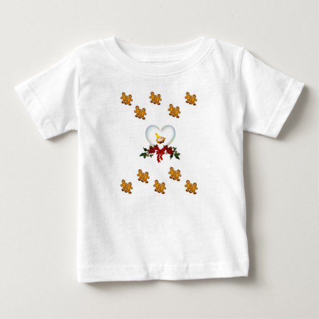 T-shirt Pour Bébé T-shirt bébé Noël (Devant)