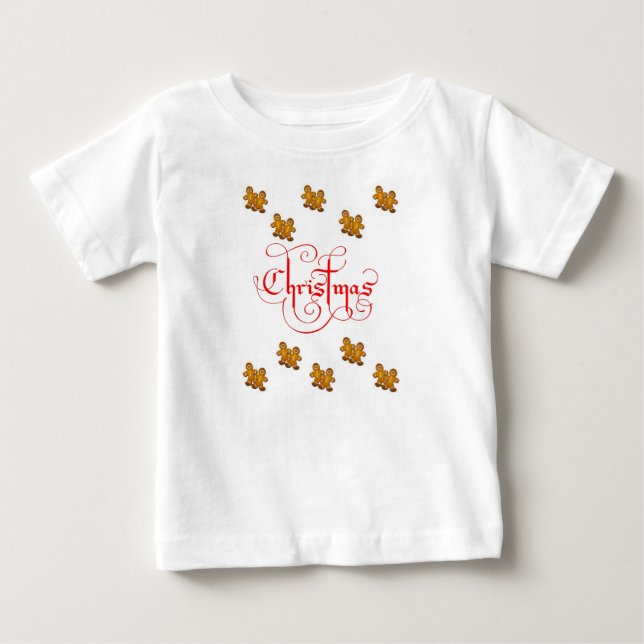 T-shirt Pour Bébé T-shirt bébé Noël (Devant)