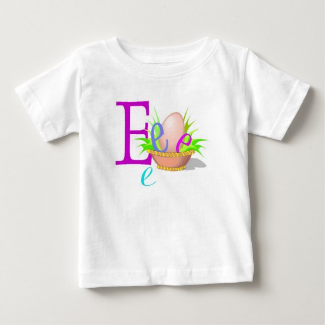 T-shirt Pour Bébé T-shirt bébé oeuf (Devant)