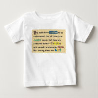 T-shirt bébé ou combinaison.