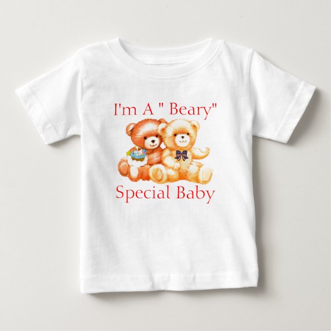 T-shirt Pour Bébé T-shirt bébé ours (Devant)